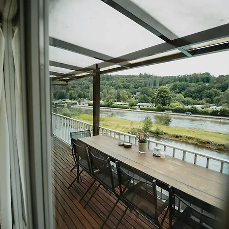 Met Zicht Op De Rivier De Semois En Eigen Balkon Vresse-sur-Semois
